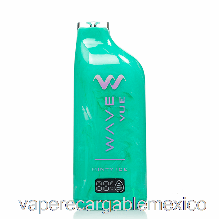 Vape Recargable Wave Vue 10000 Hielo Menta Desechable